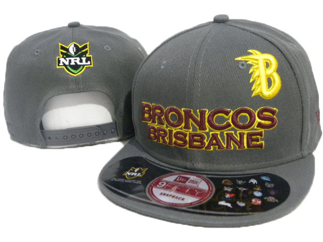 NRL Broncos Snapback Hat #03